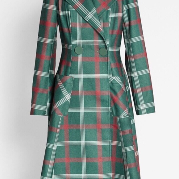 Collectif Jackets & Blazers - Collectif x Modcloth Pardon Our Trench Coat UK 26 US 22